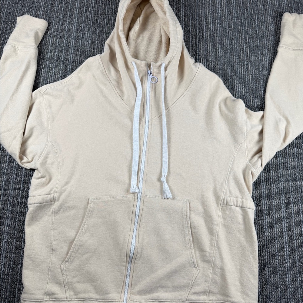 Fabletics Light Tan Knit Pullover